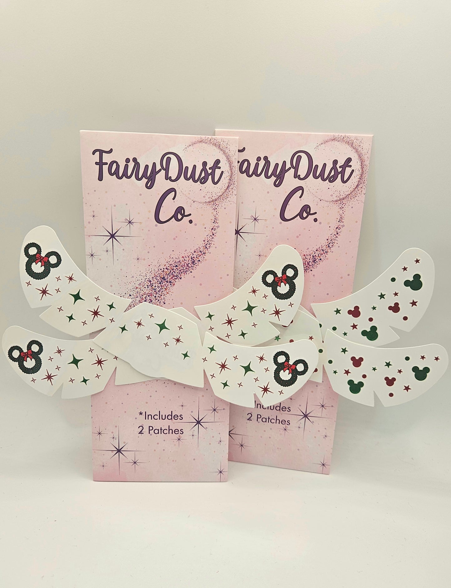 Red and Green Holiday Mouse Set