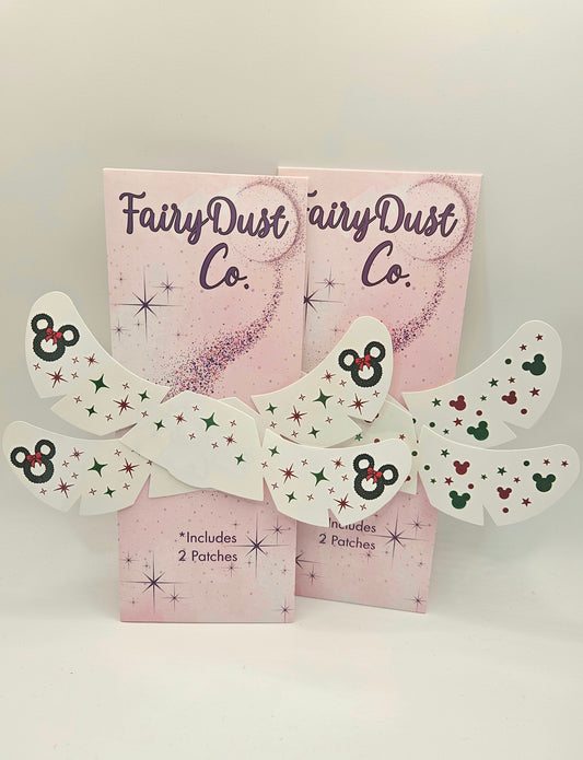 Red and Green Holiday Mouse Set