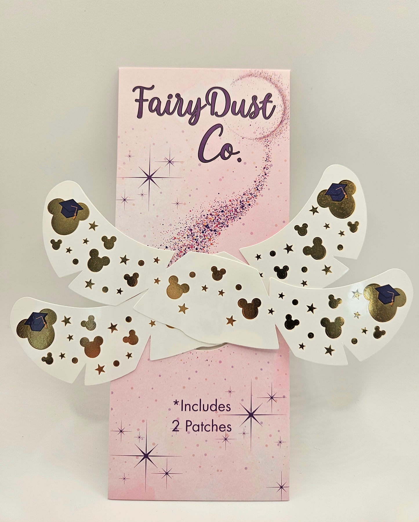 gold graduation mouse freckles