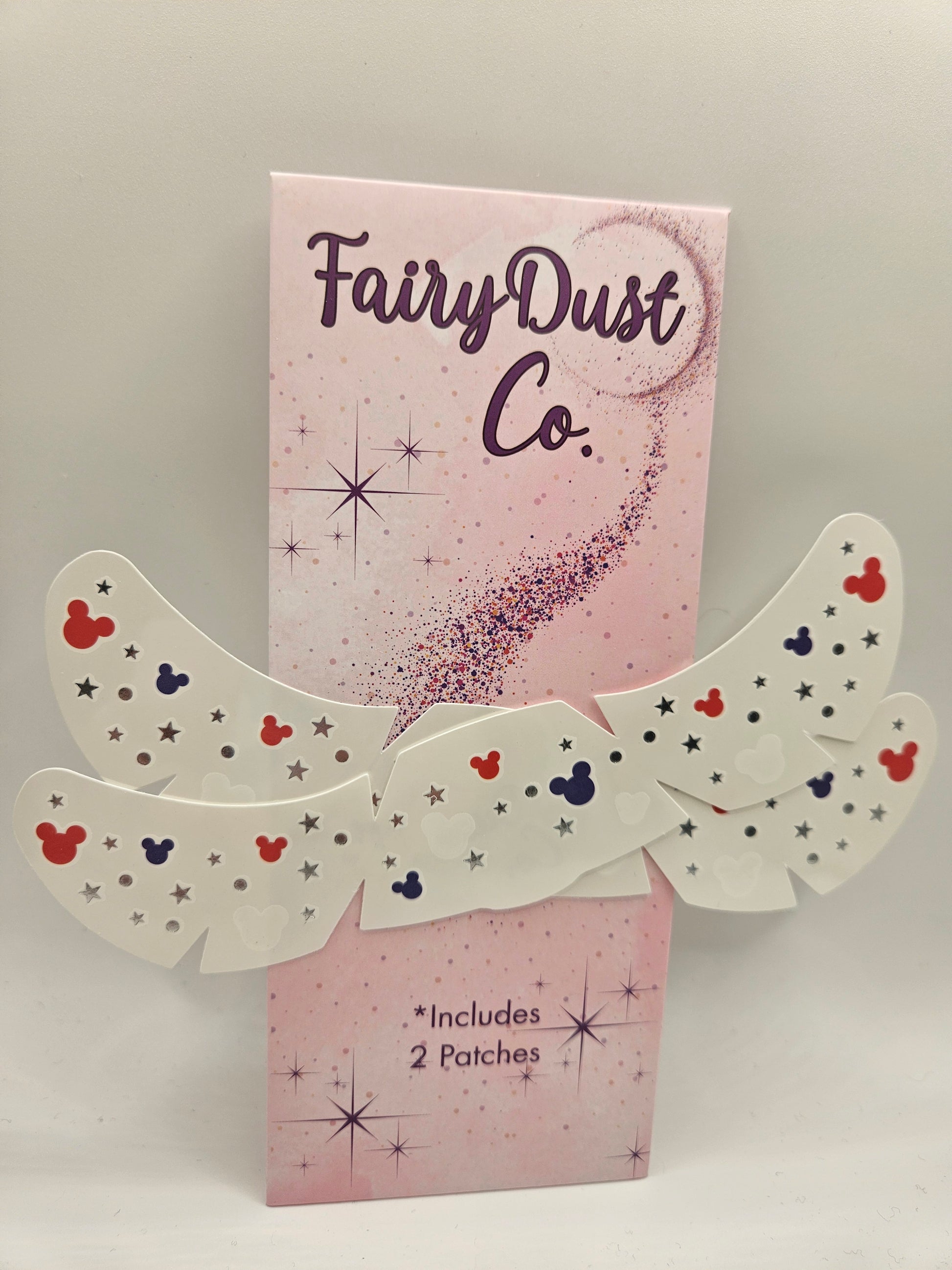 red white and blue mickey tattoos