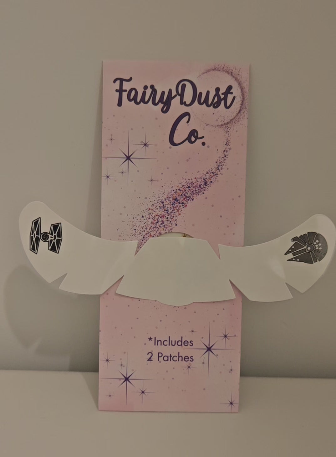 video of glow in the dark face tattoos with stars