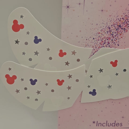 mickey red white and blue tattoos