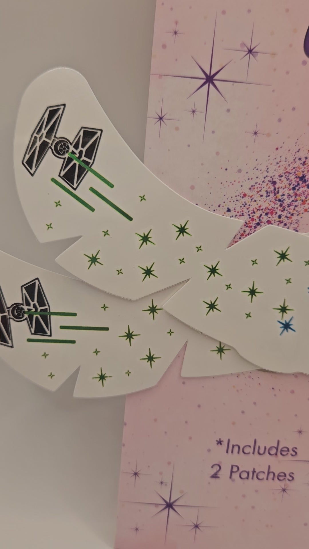 video of star wars face tattoos