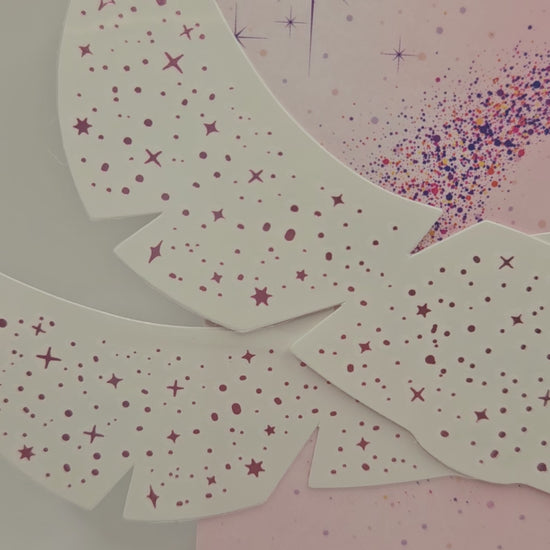 video of pink face freckles