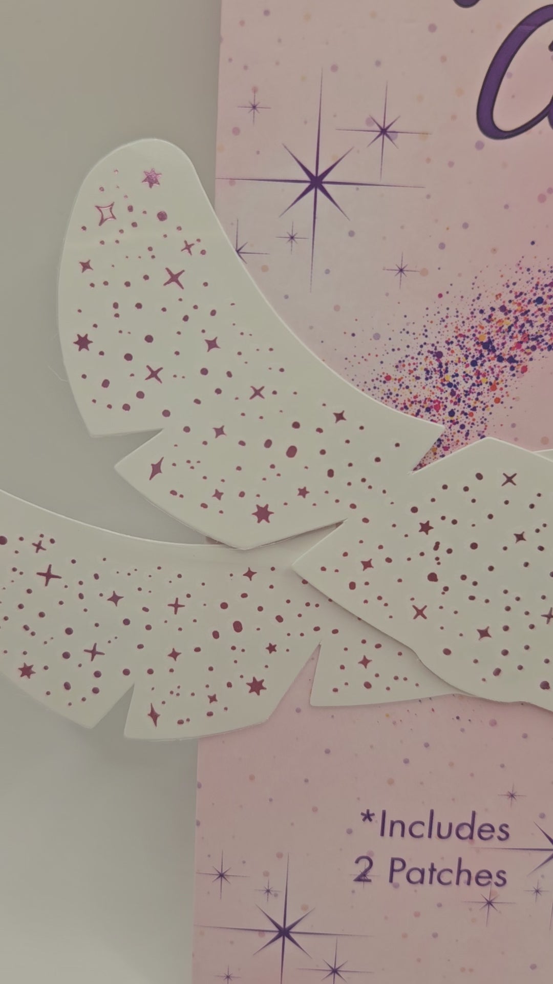 video of pink face freckles