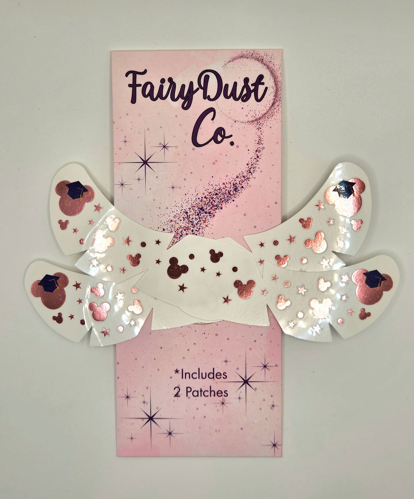 rose gold graduation mouse freckles